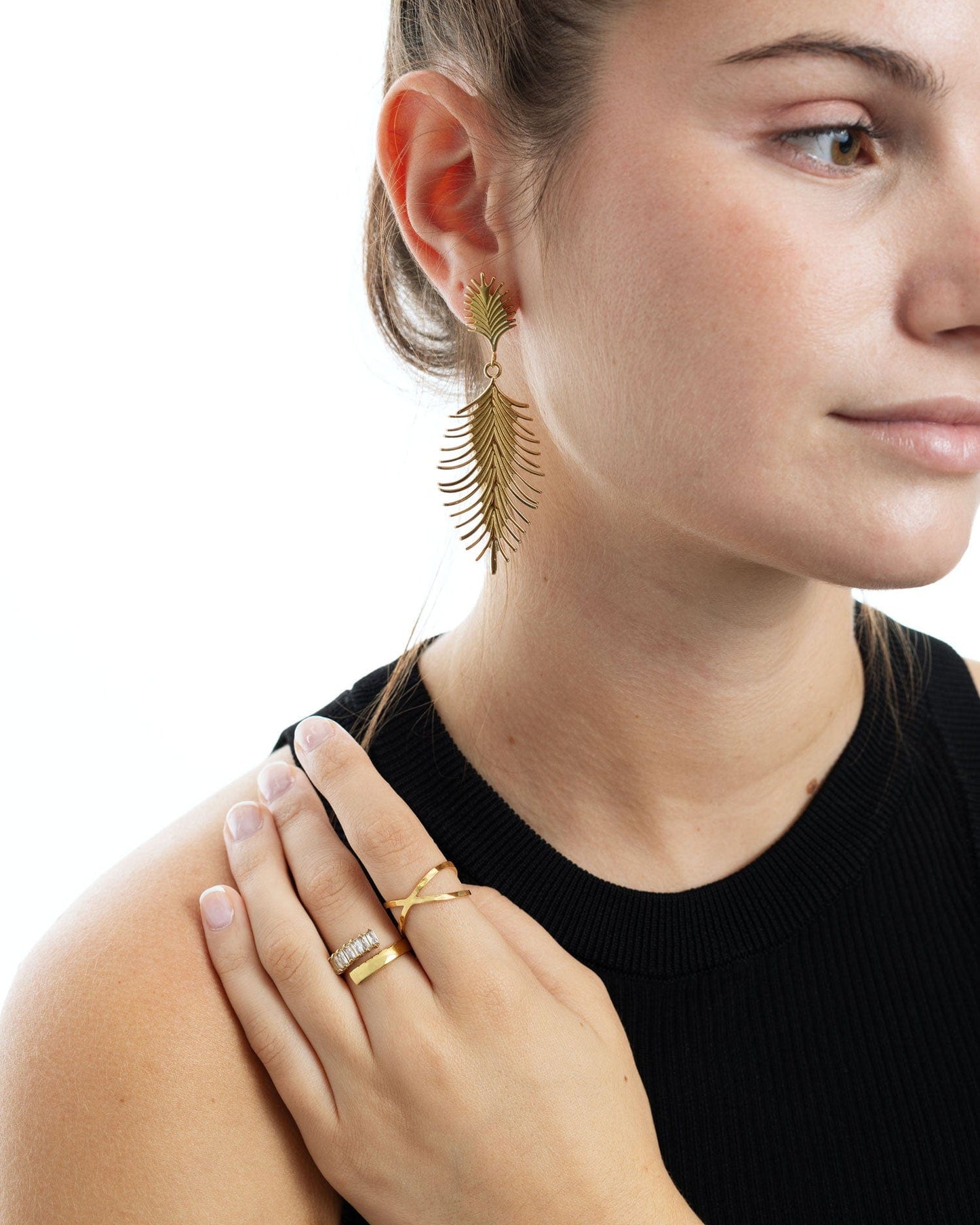 Freya Cross Ring