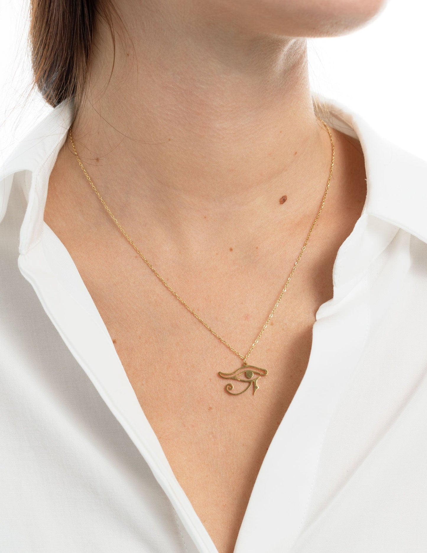 VERA HORUS EYE NECKLACE