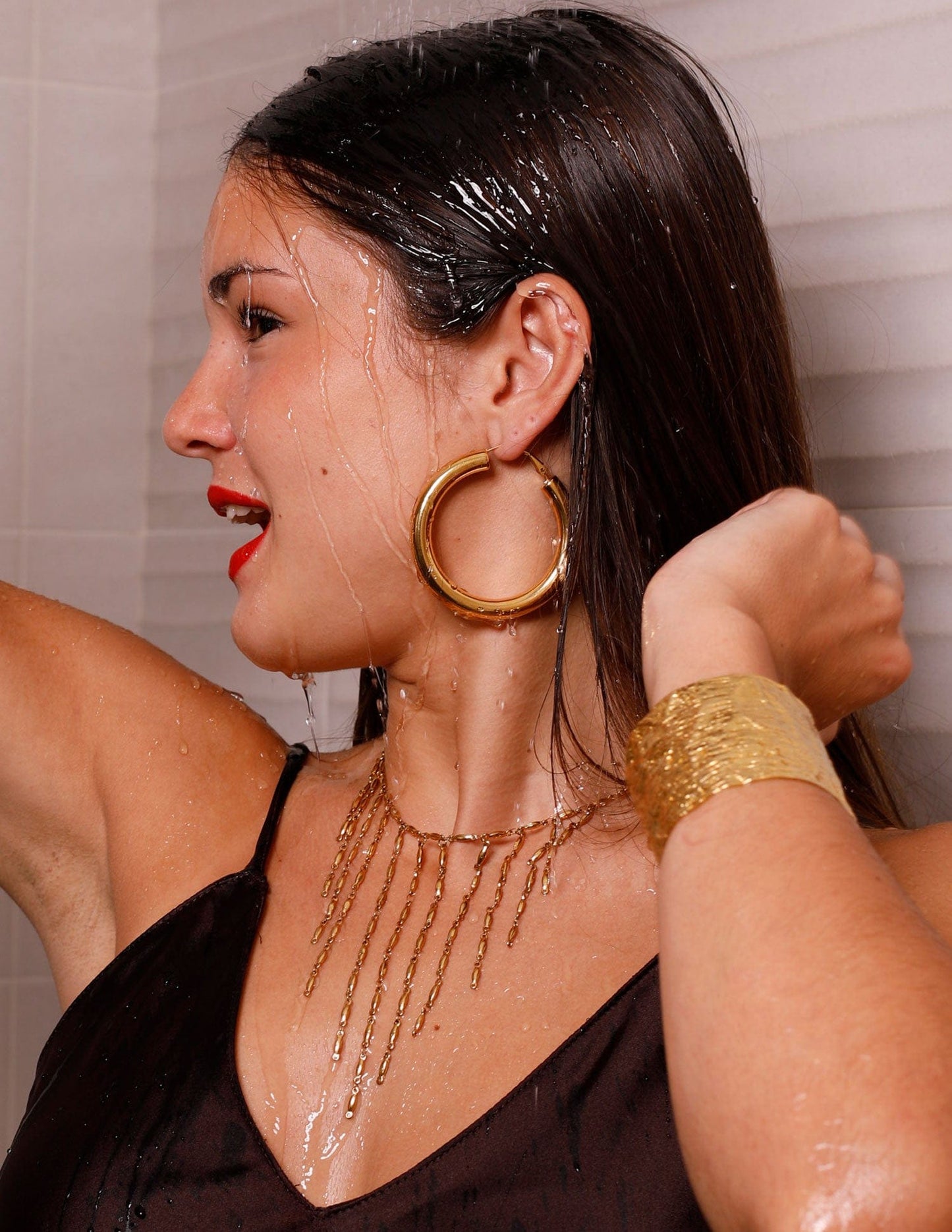 60MM THICK HOOP EARRINGS