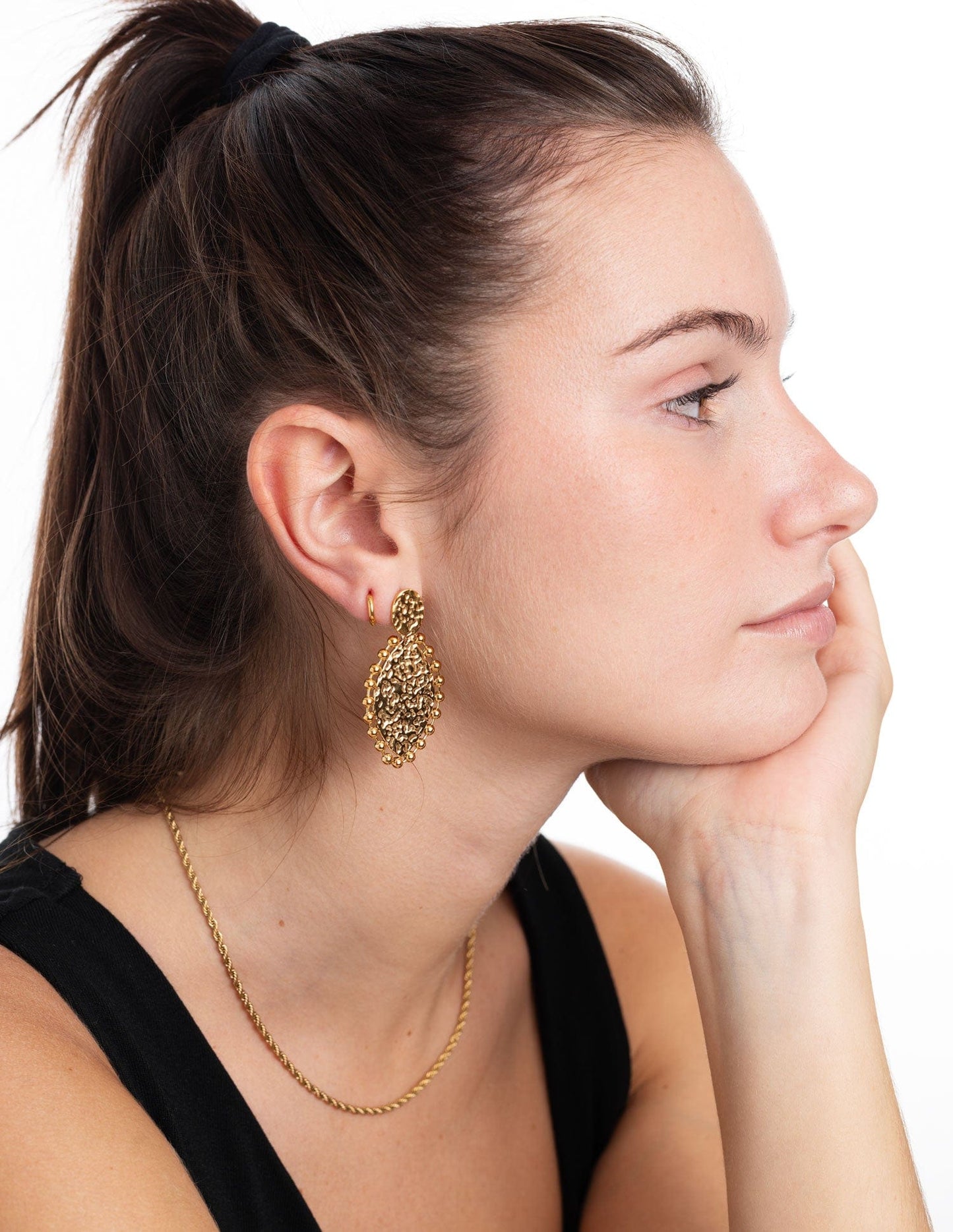 PENDIENTES OVALO CLEO