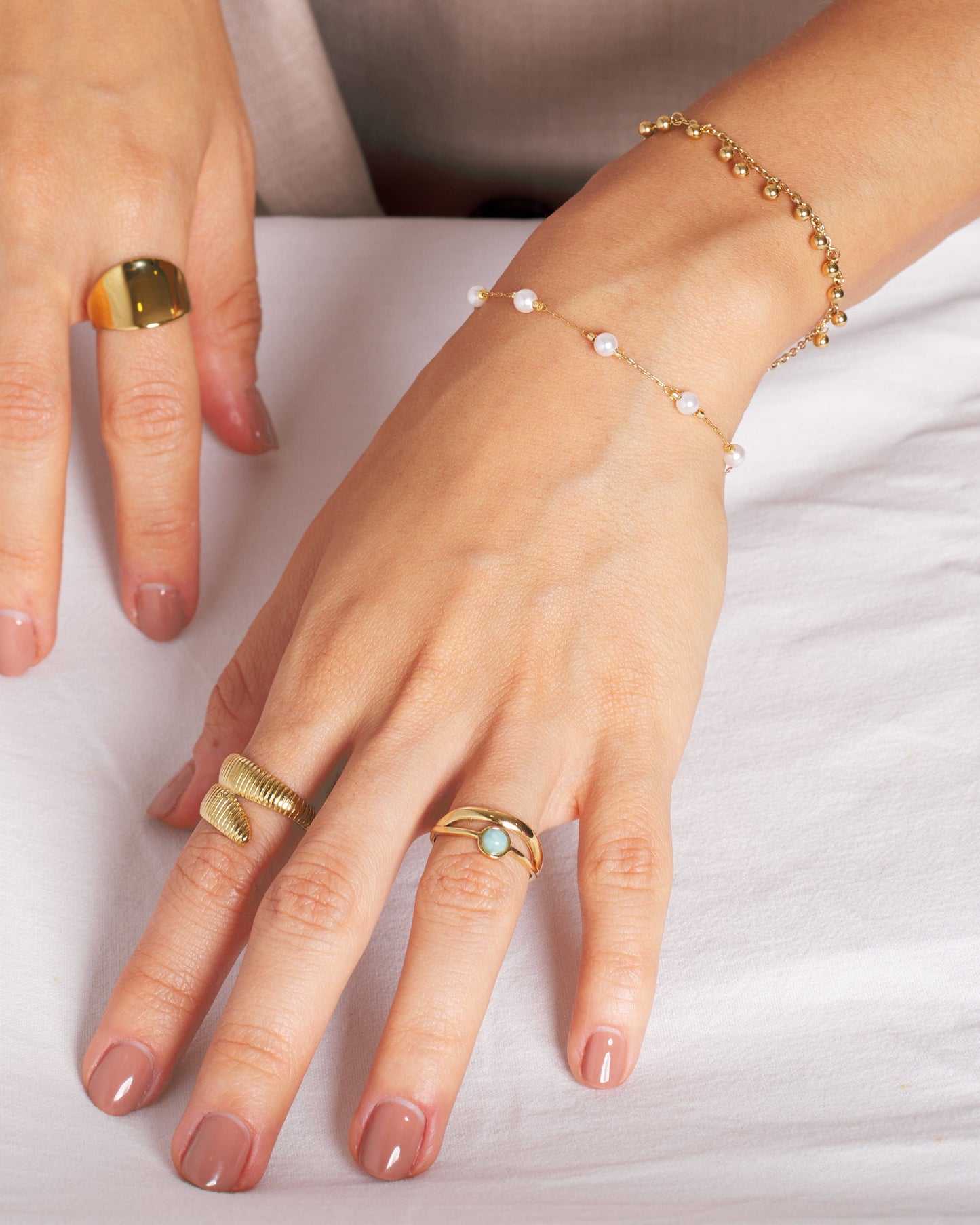 WIDE RING GEORGETTE