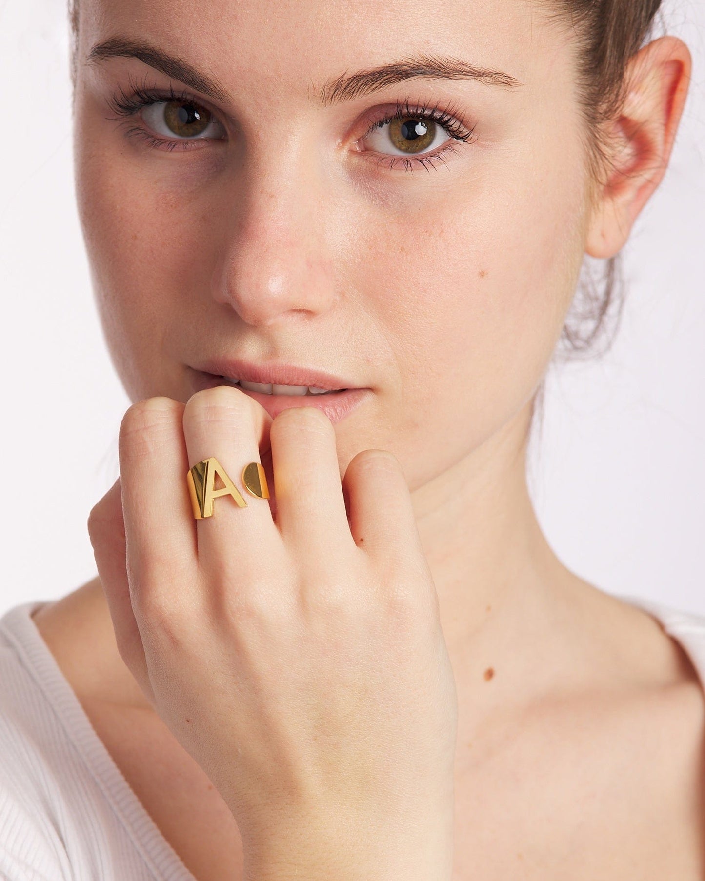 RING WITH INITIALS VERY YOU