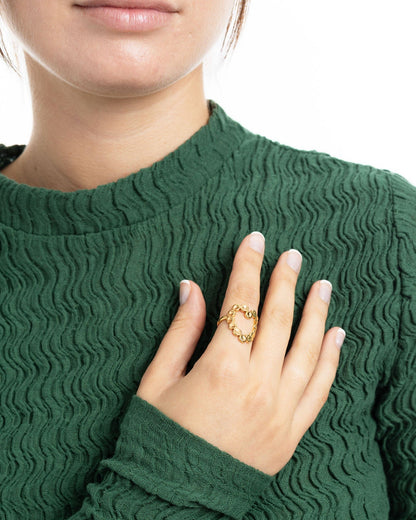 AGUEDA HEART-SHAPED RING