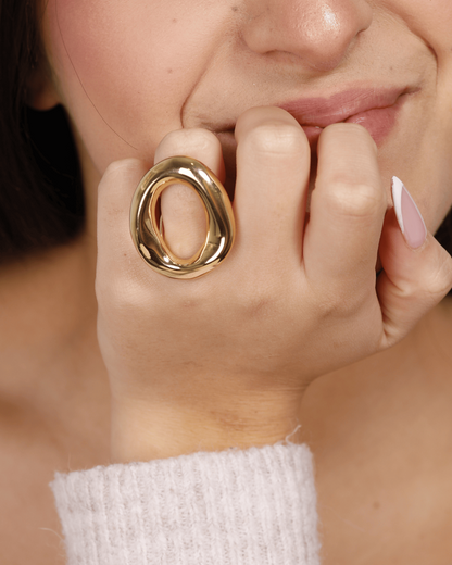 LARGE OVAL RING