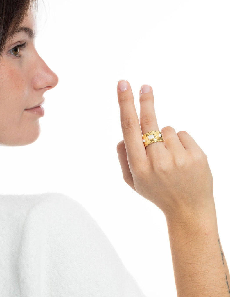 Anillo piedra luna Telma