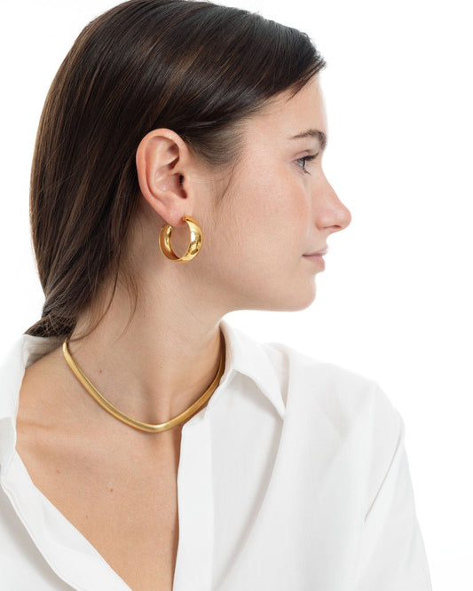 ALLEGRA SNAKE CHOKER NECKLACE