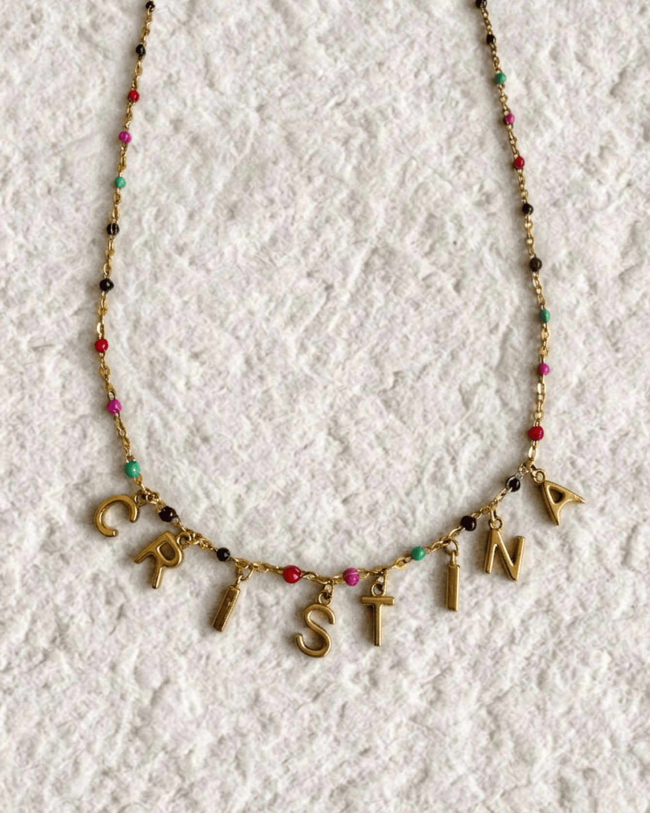 COLLAR COLORES + LETRA