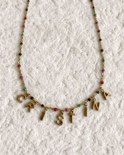 COLLAR COLORES + LETRA