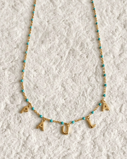 COLLAR COLORES + LETRA