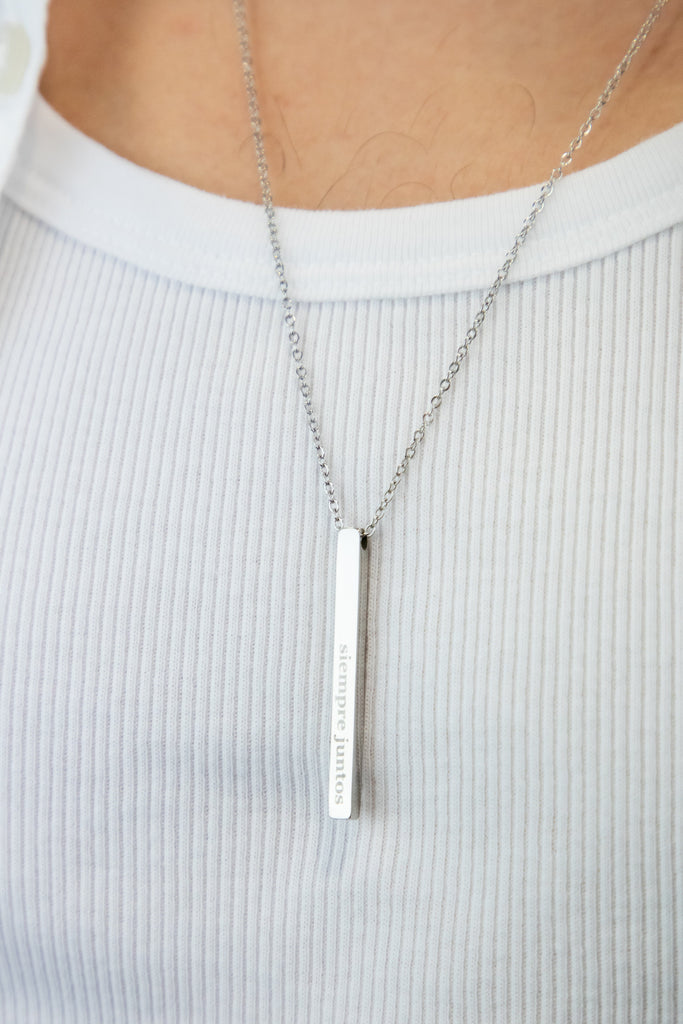 Collar con lingote personalizado