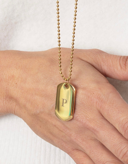 COLLAR GRABADO CON PLACA