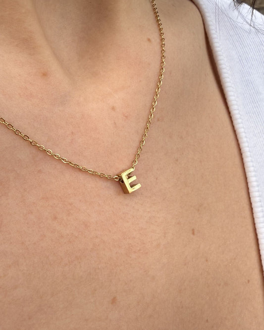 SMALL INITIAL NECKLACE