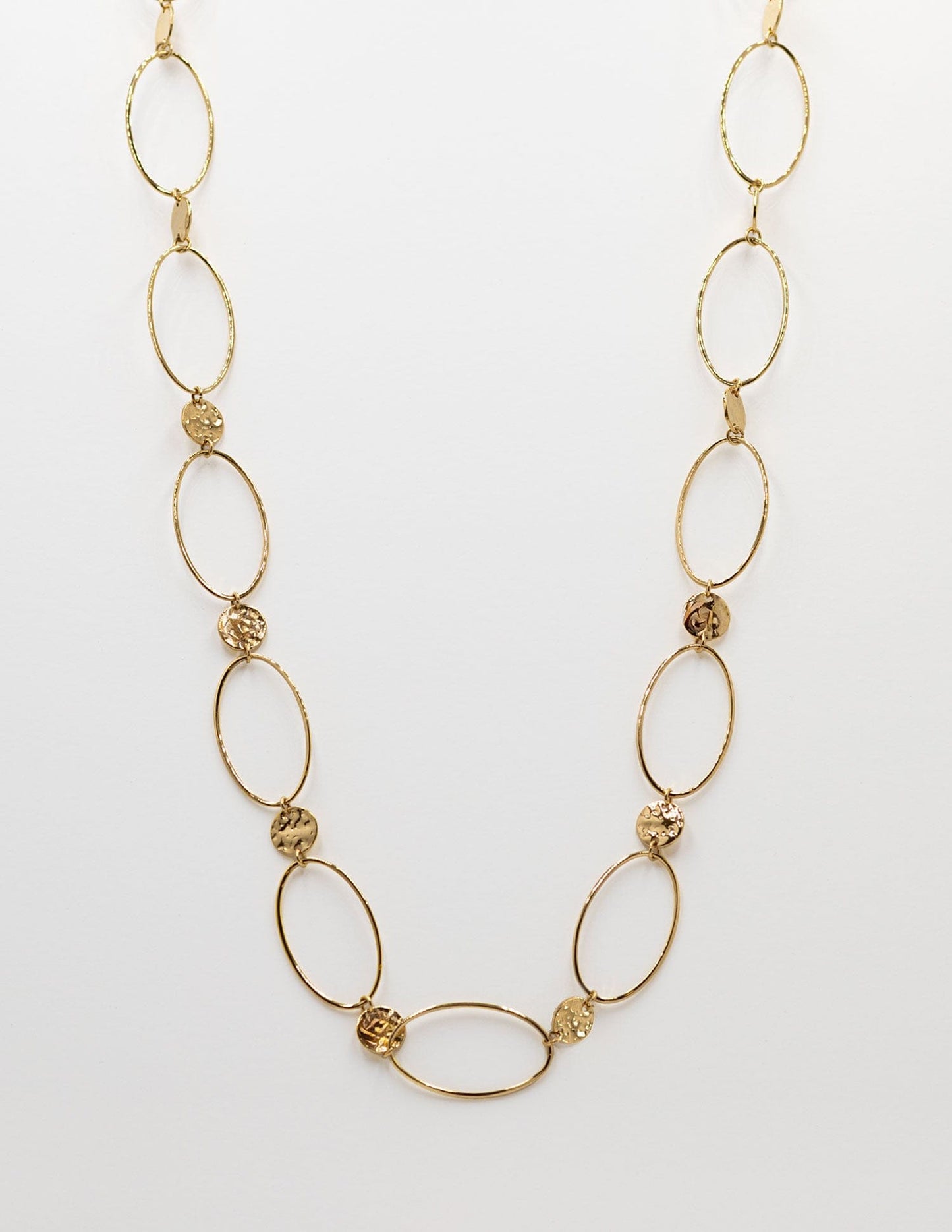 COLLAR LARGO CADENA COMBINADO CON MEDALLAS