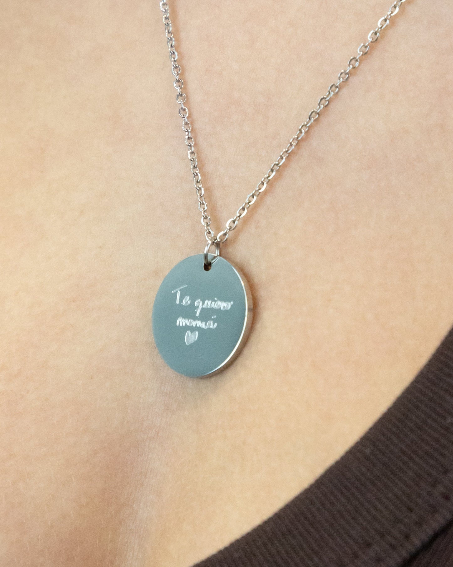 medalla grabada personalizada con lo que quieras 