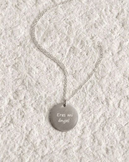 CUSTOM LARGE MEDAL NECKLACE