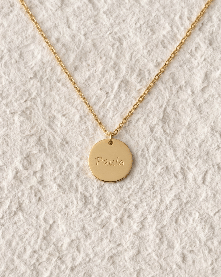 CUSTOM LARGE MEDAL NECKLACE