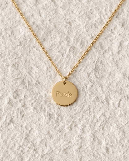 CUSTOM LARGE MEDAL NECKLACE