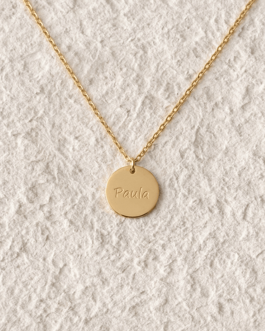 CUSTOM LARGE MEDAL NECKLACE
