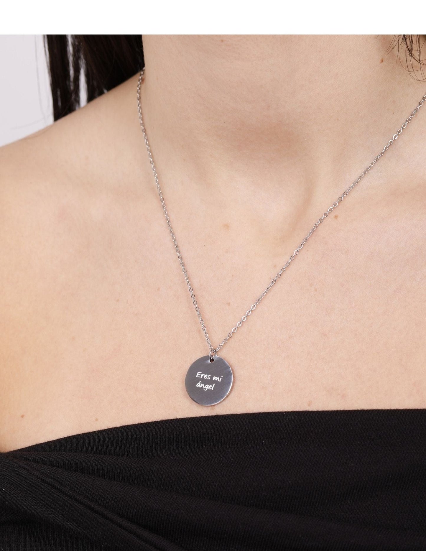 CUSTOM LARGE MEDAL NECKLACE