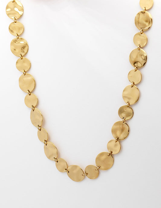 LARGE MEDAL NECKLACE