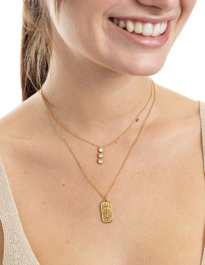 ZIA MOON EYE NECKLACE