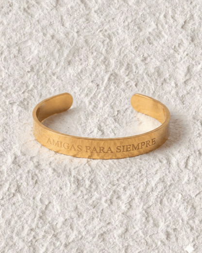 ESCLAVA ANCHA GRABADA