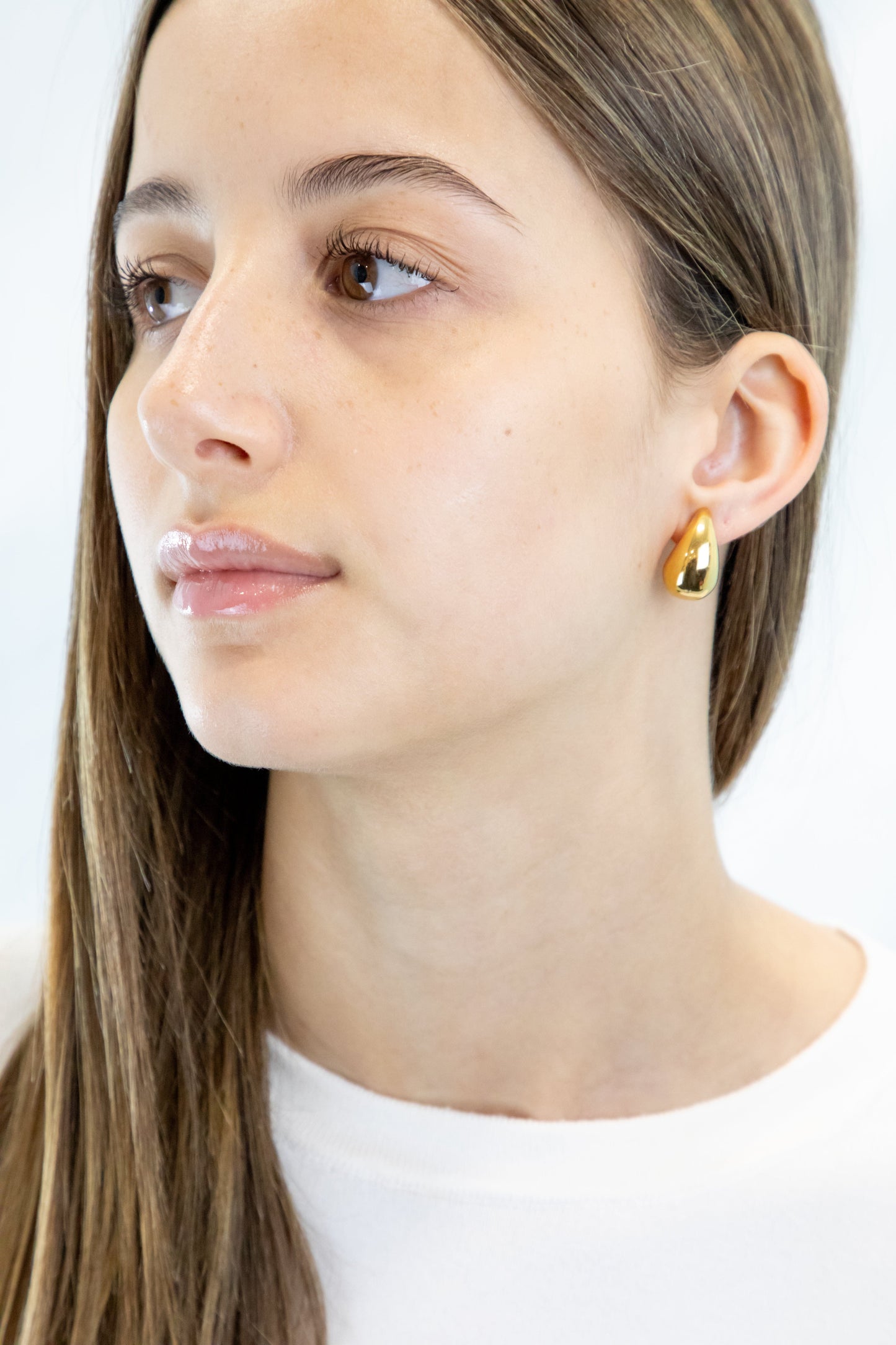 M DROP EARRING