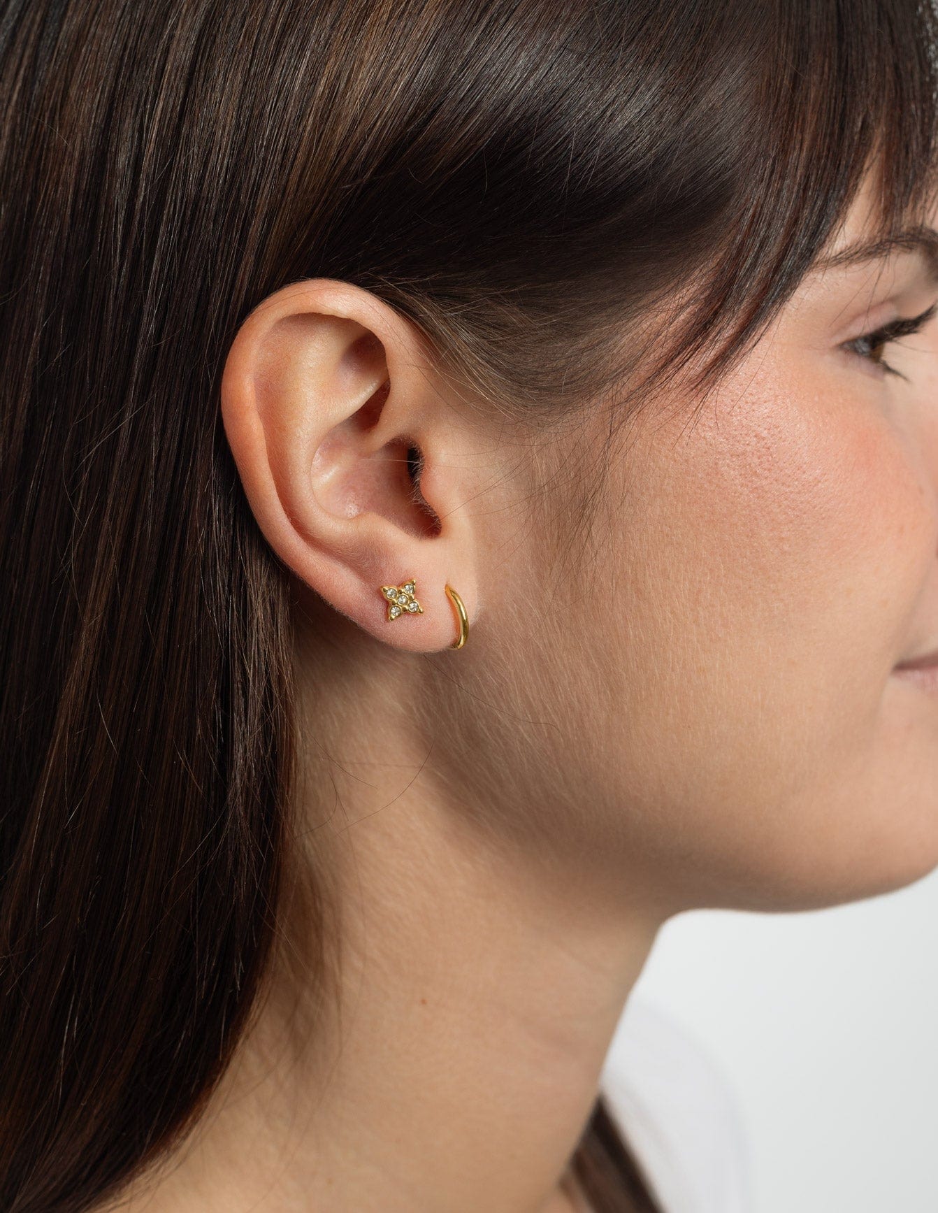 GERTRUDIS MINI DIAMOND EARRINGS