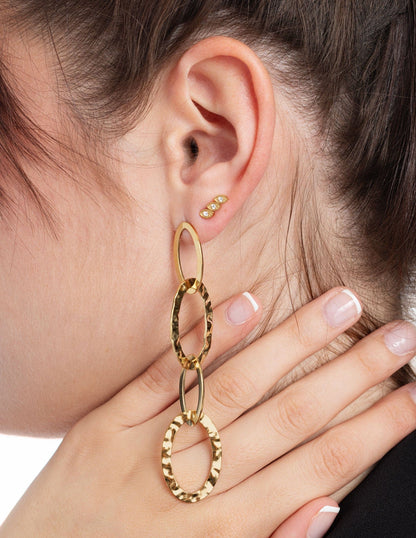 GINERVA MINI DIAMOND EARRINGS