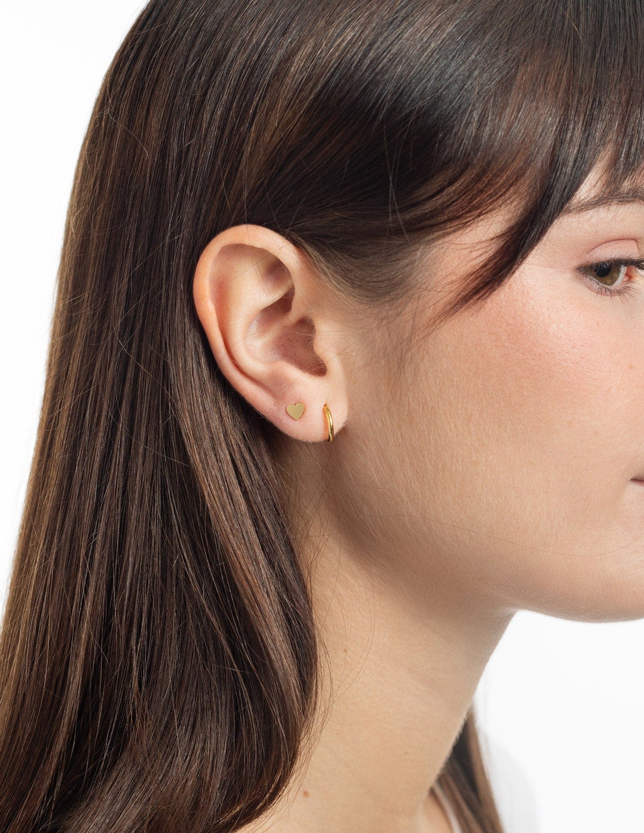 IDA MINI HEART EARRING
