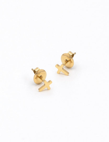 LUANA MINI CROSS EARRING
