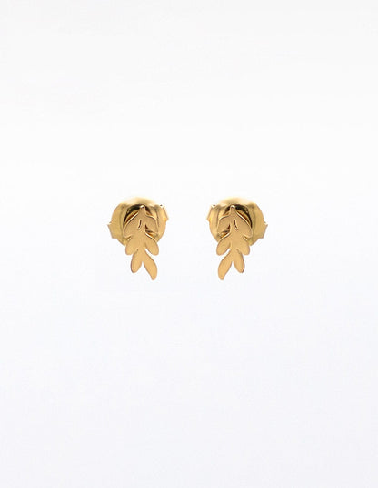 MINI EVA LEAF EARRING