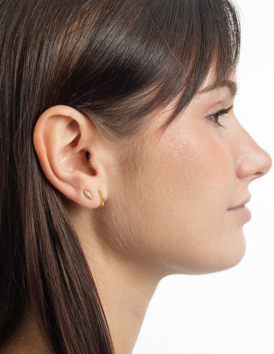 MINI MICA TEAR EARRING