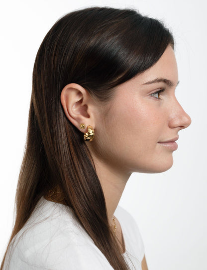 MINI ESME MEDAL EARRING