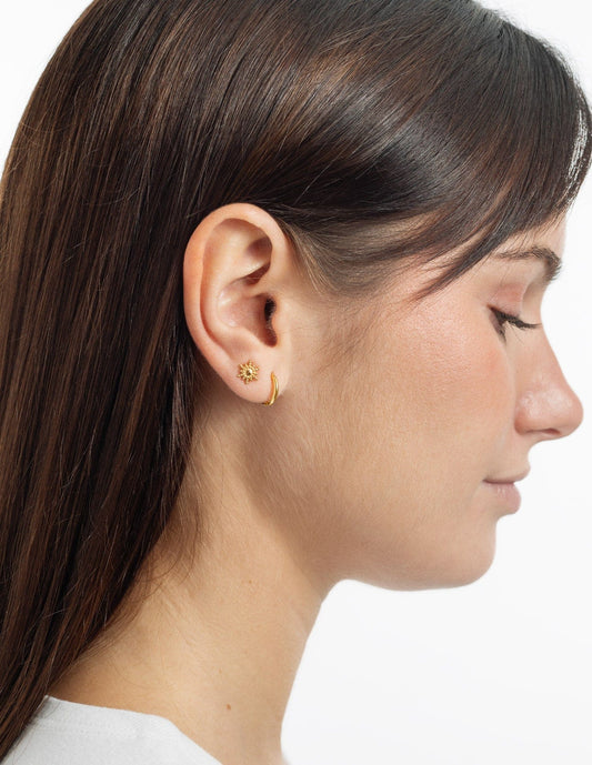 ANSELMA MINI SUN EARRING