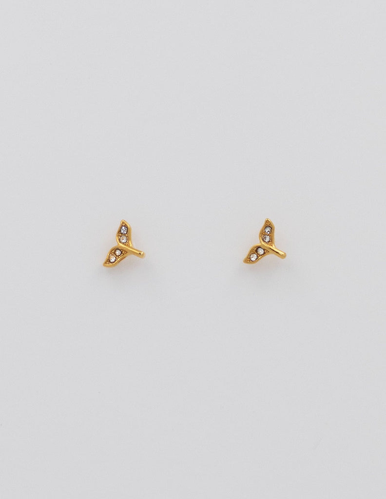 mini cola de ballena o sirena con un toque de brillo de acero dorado