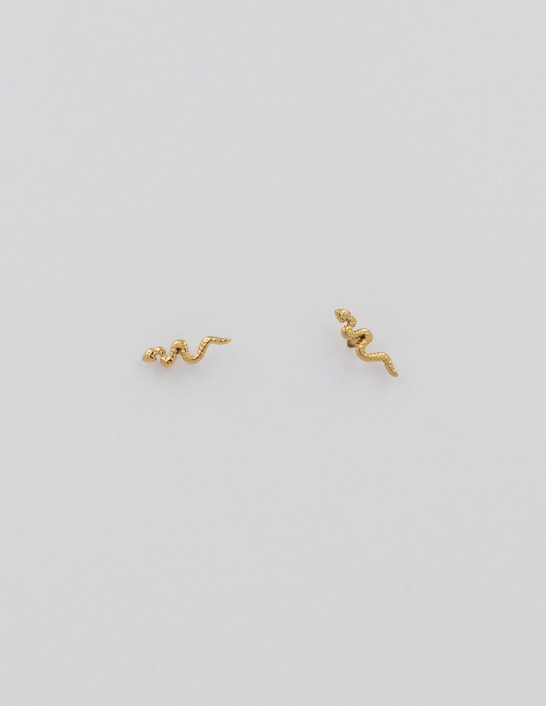 minis serpientes dorados de acero con cierre rosca