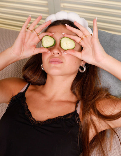 30MM THICK HOOP EARRINGS