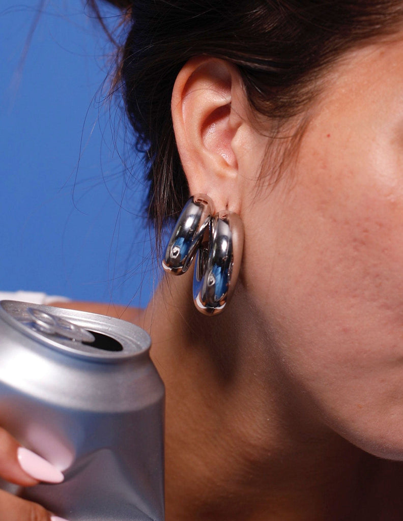 PENDIENTES ARO GRUESO 30MM