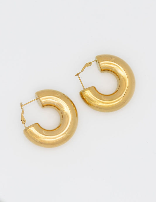 PENDIENTES ARO GRUESO 40MM