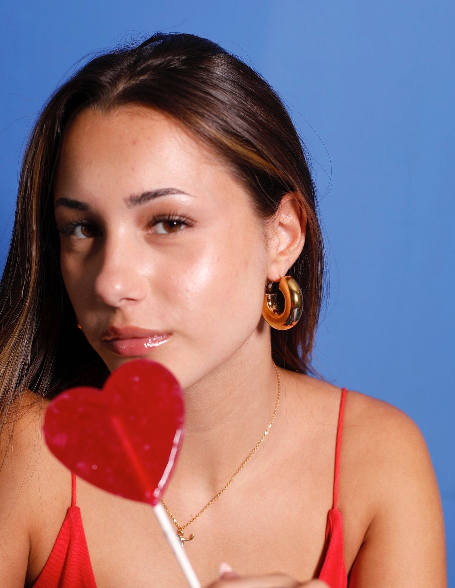 40MM THICK HOOP EARRINGS