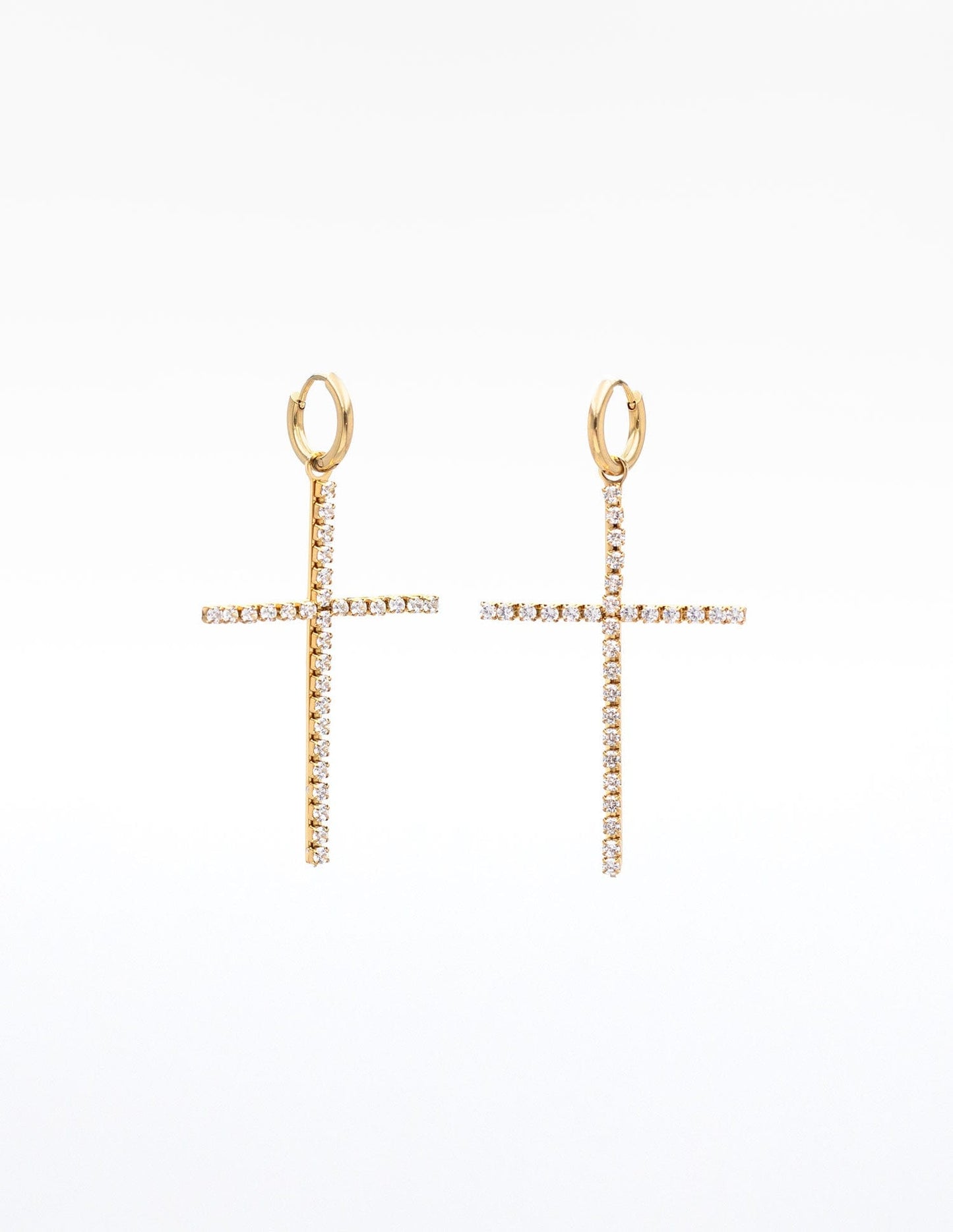NARCISSA CROSS EARRINGS