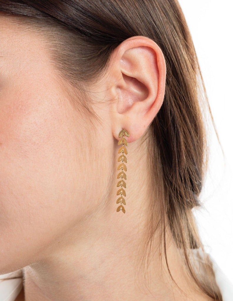 PENDIENTES ESPIGA IVY