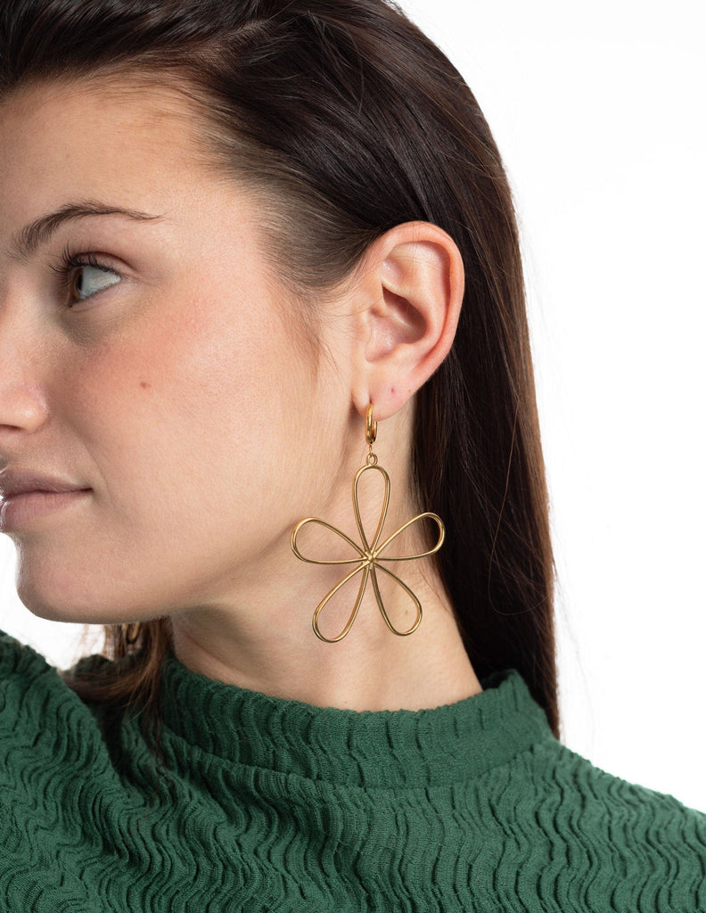 PENDIENTES FLOR AGNES