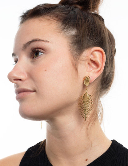 BONNIE LEAF EARRINGS