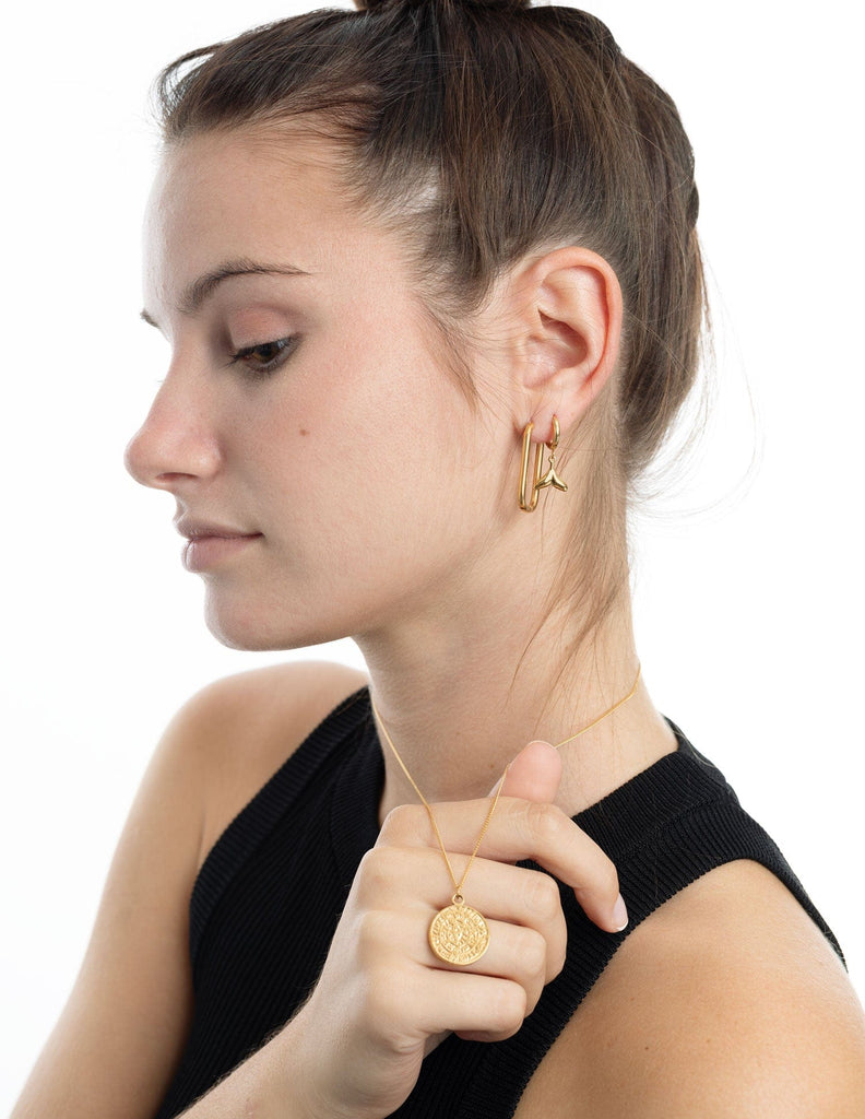 PENDIENTES RECTANGULAR TAINARA