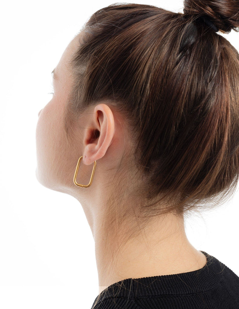 PENDIENTES RECTANGULAR TAINARA