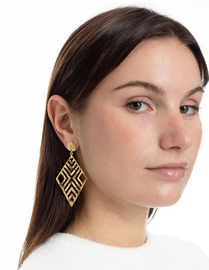 PENDIENTES ROMBO LEXI