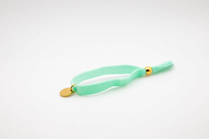 PULSERA ELÁSTICA CON MEDALLA PERSONALIZADA