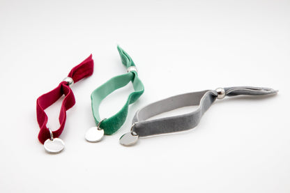 PULSERA ELÁSTICA CON MEDALLA PERSONALIZADA